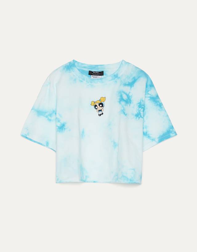 powerpuff tie dye shirt