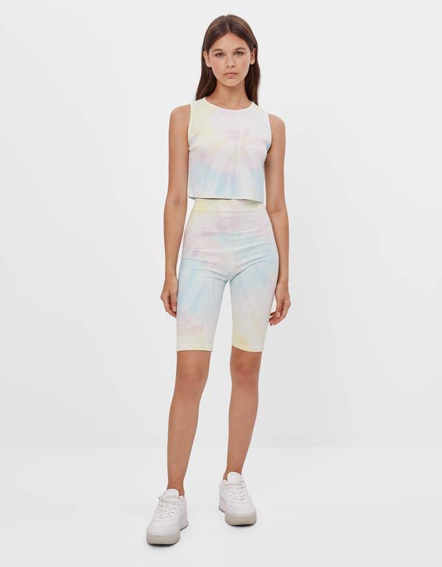 Pantalón Ciclista - null - Bershka Honduras
