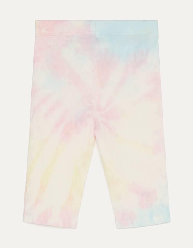 Pantalón ciclista con tie dye - Mujer | Bershka
