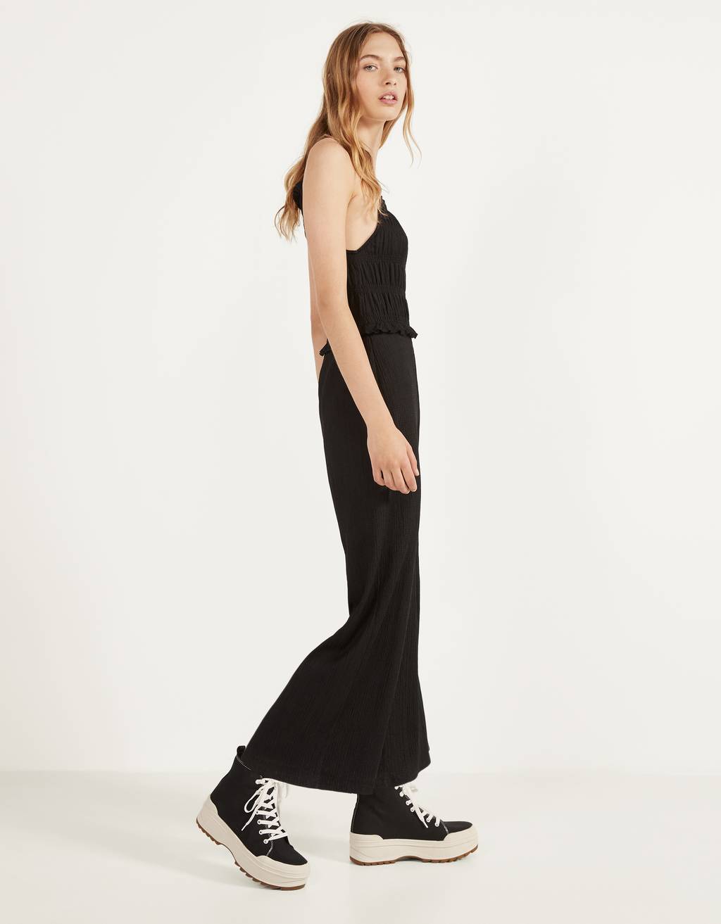 elastic jumpsuit