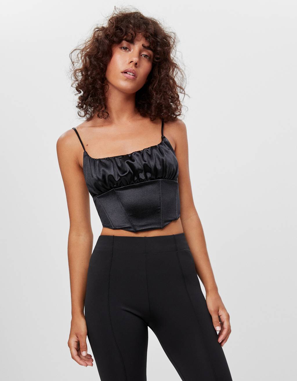 bustier bershka