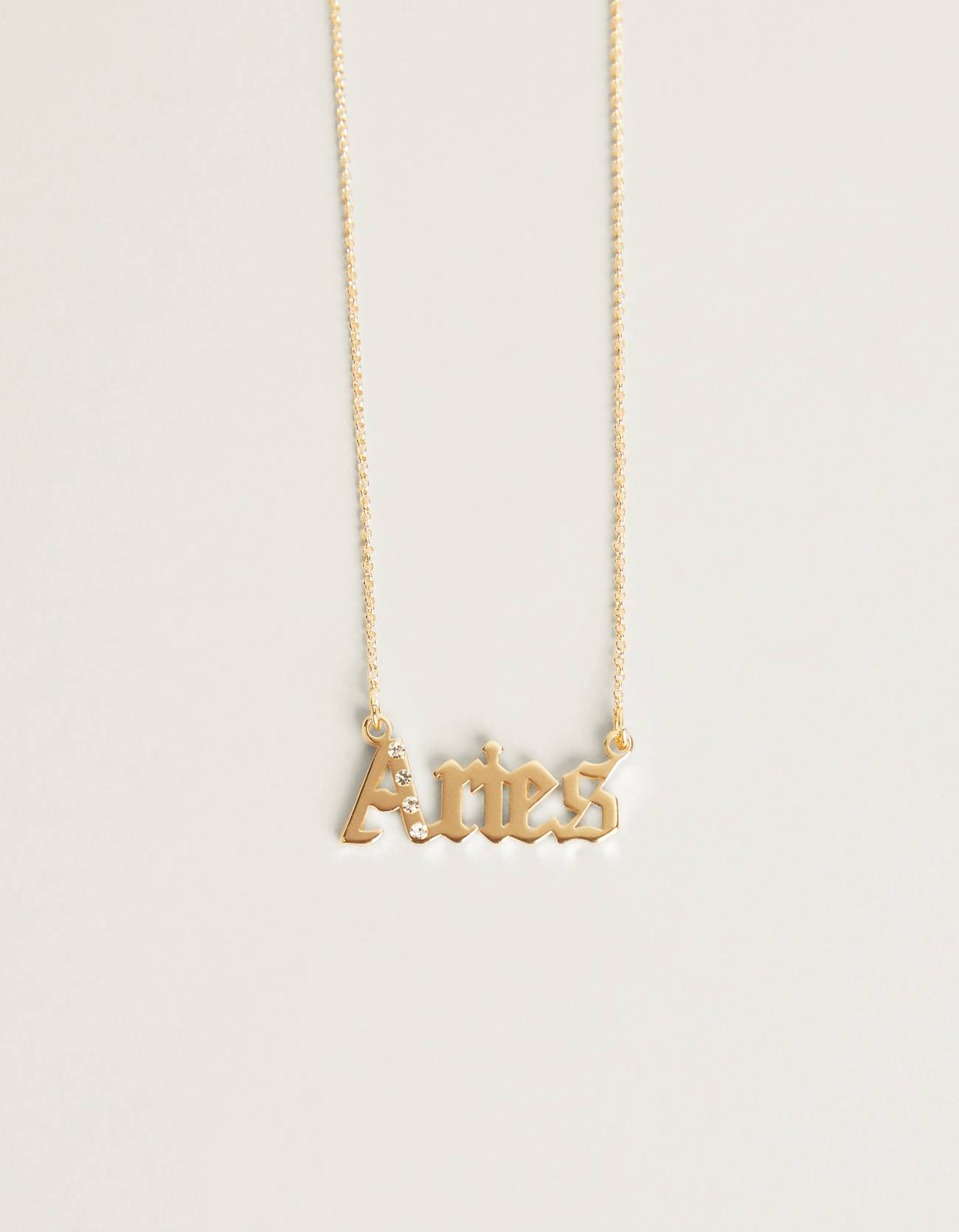 Aries zodiac necklace - Women | Bershka