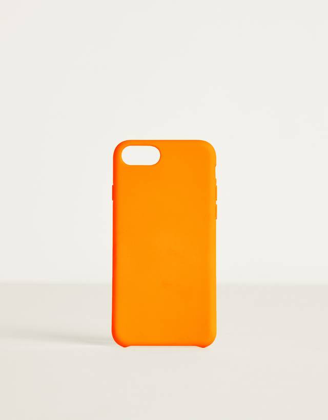 Tek Renk Iphone 6 Plus 7 Plus 8 Plus Telefon Kilifi Kadin Bershka