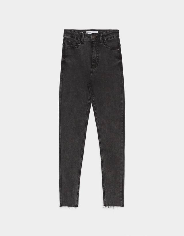 Super high waist jeans - Woman | Bershka