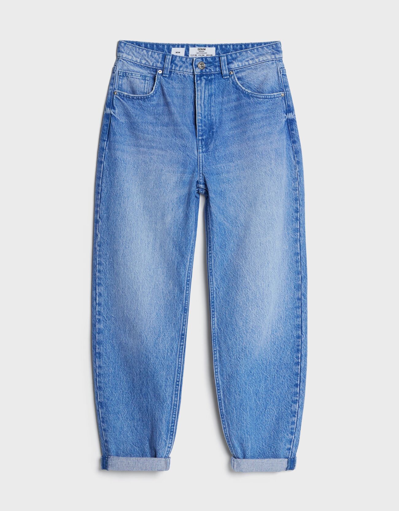 Bershka Kıvrık paçalı mom jean 18 Bershka Kıvrık paçalı mom jean 19