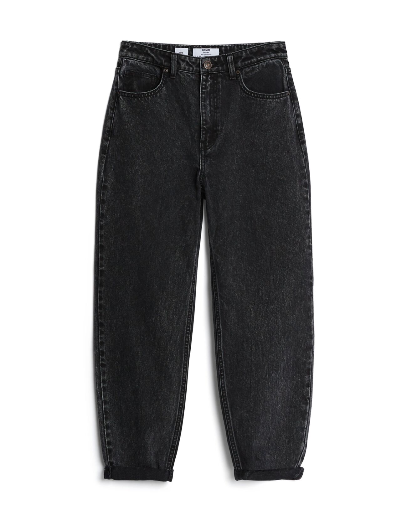 Bershka Kıvrık paçalı mom jean 42 Bershka Kıvrık paçalı mom jean 43