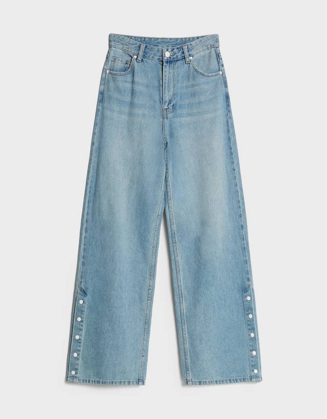 bershka straight jeans