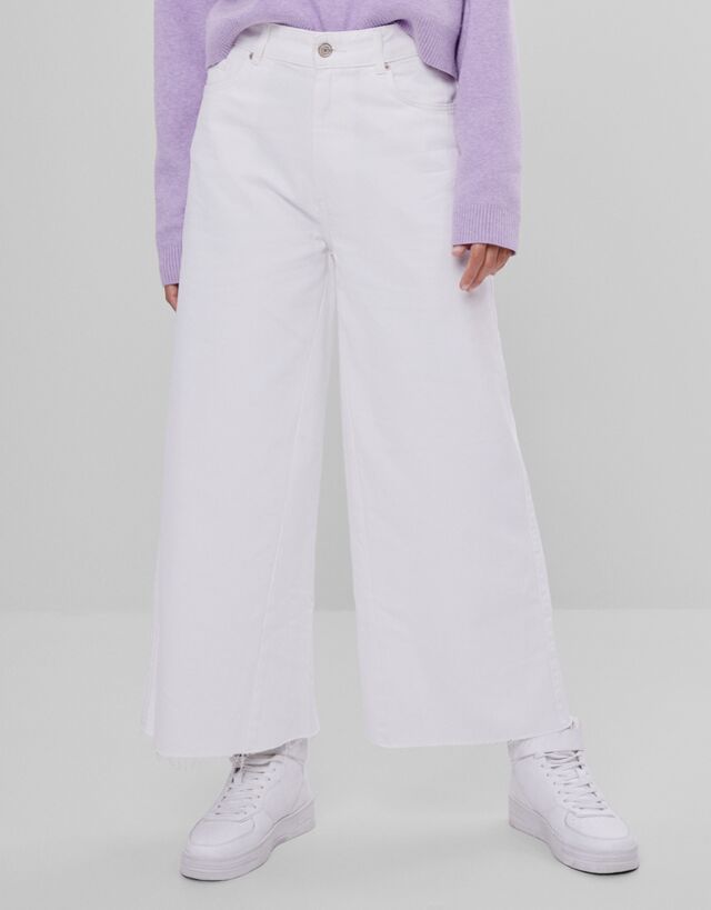 Culotte jeans - Woman | Bershka