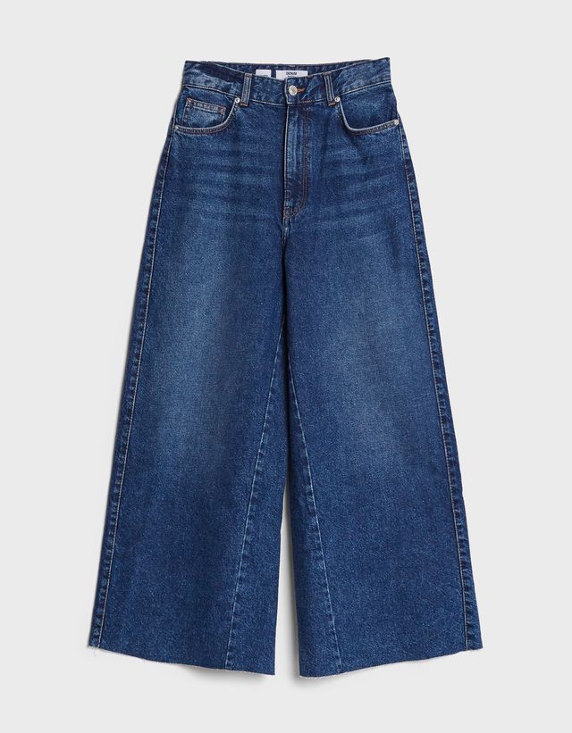 bershka culotte jeans