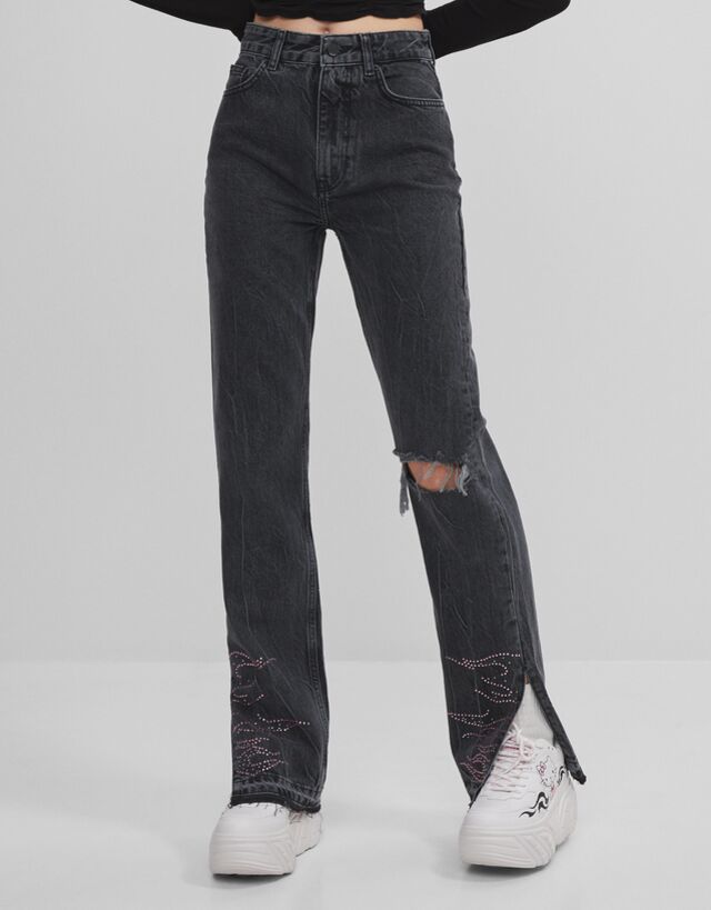 Mid waist - Woman | Bershka