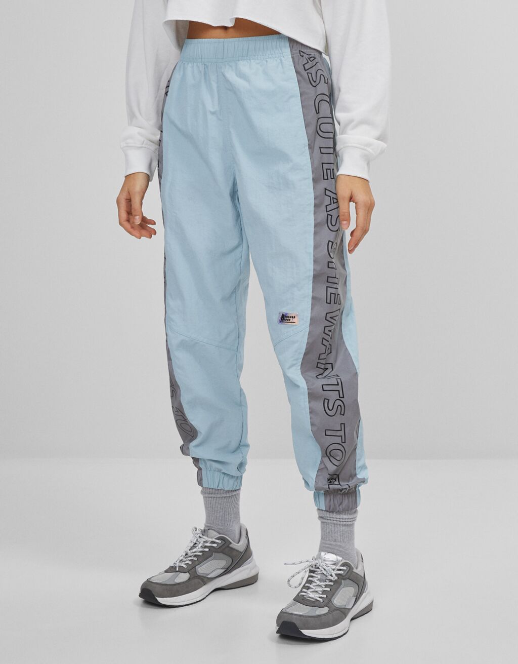 Reflektor Jogging Fit Pantolon Trends Bershka Turkey