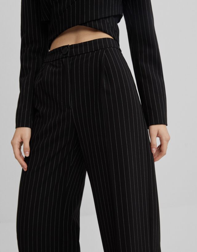 Wide-leg trousers - Trousers - Woman 