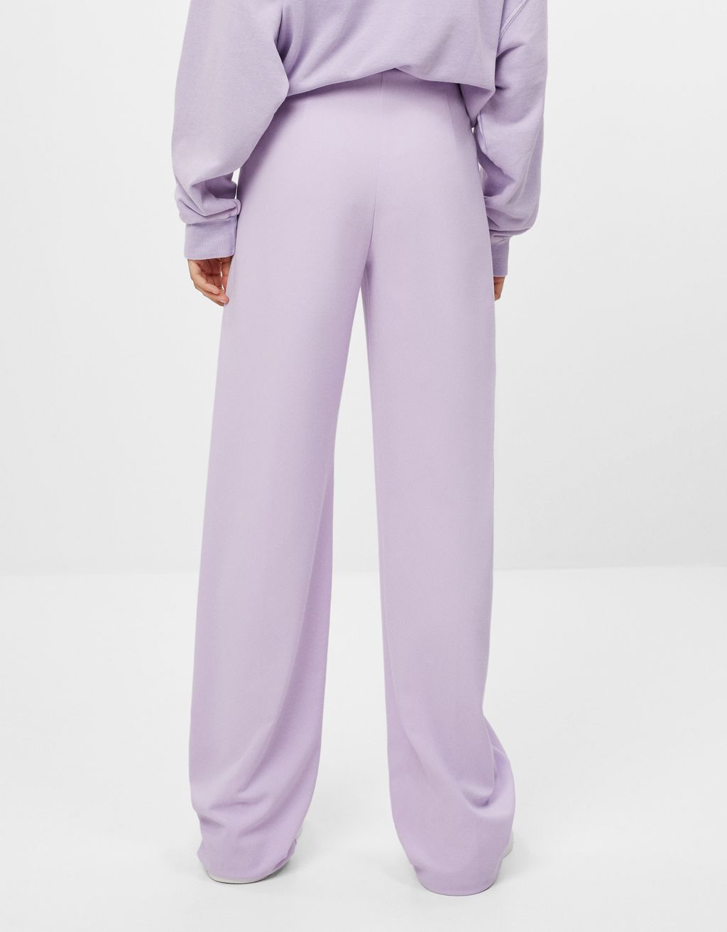 Wide-leg trousers - CLOTHING - Bershka 