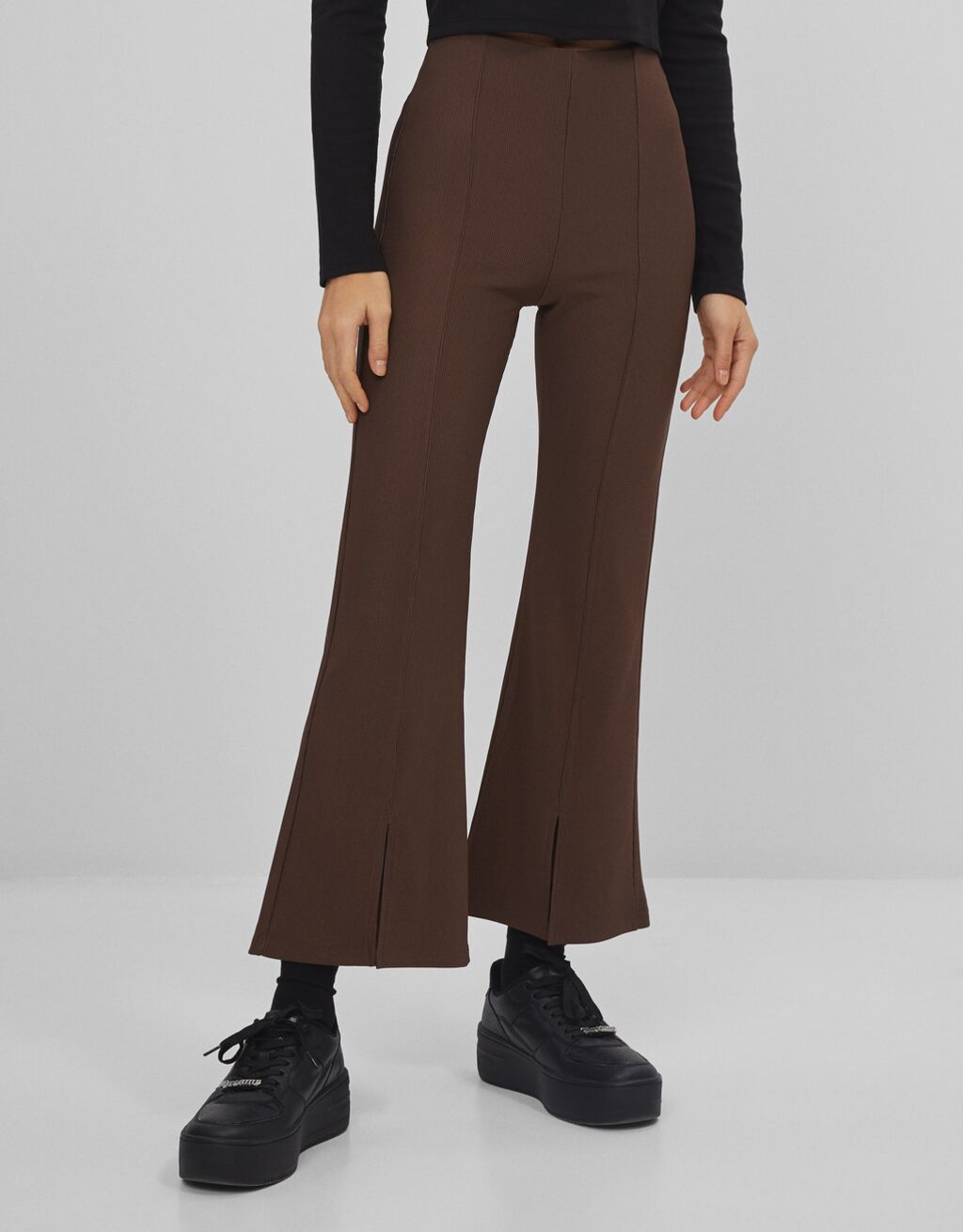 bershka suit trousers