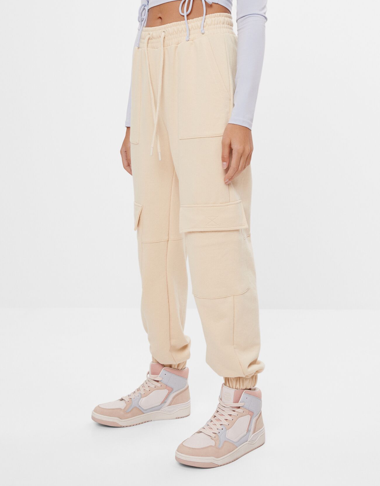Cargo joggers - Woman | Bershka
