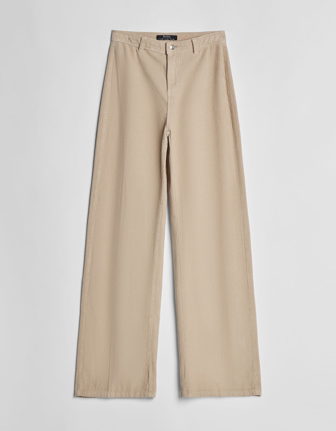 Bershka - Wide-leg corduroy pants