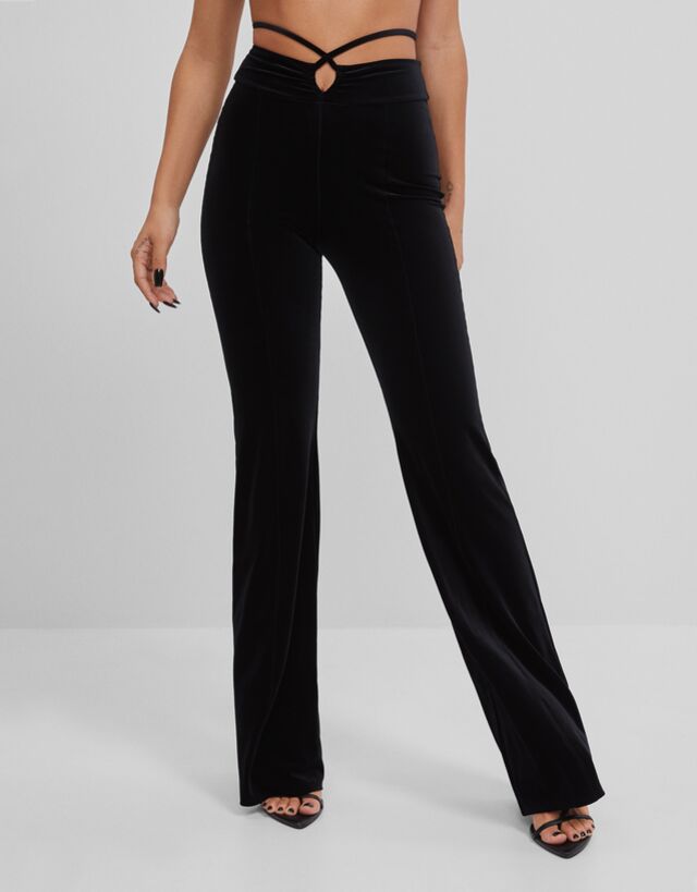 flared pants bershka