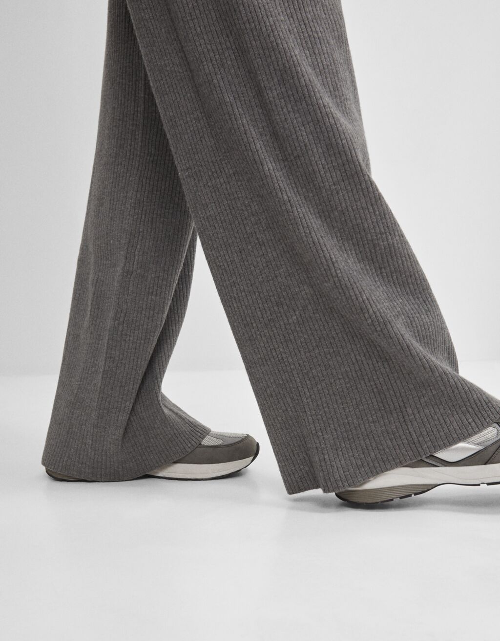 Knit trousers - CLOTHING - Bershka Andorra