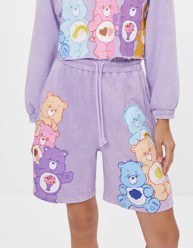Care Bears plush bermuda shorts - Woman 