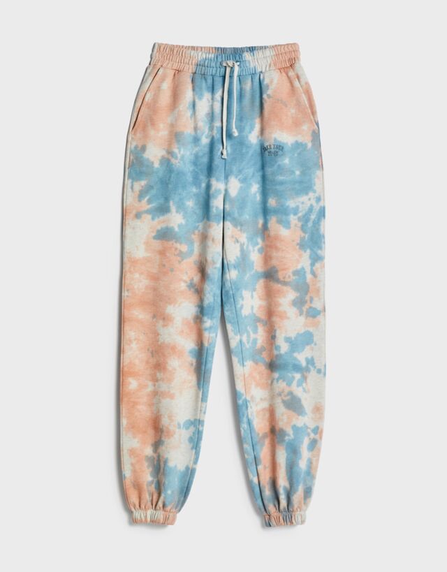 bershka tie dye joggers