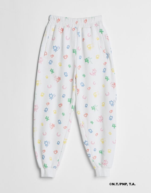 Sailor Moon print trousers - Trousers - Woman | Bershka