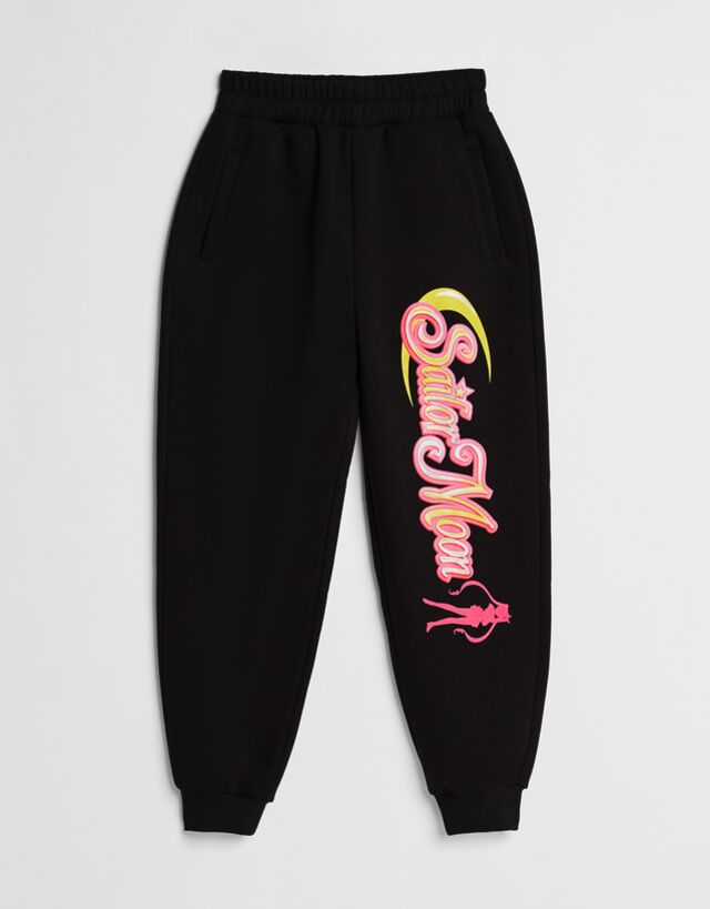Sailor Moon print trousers - Woman | Bershka
