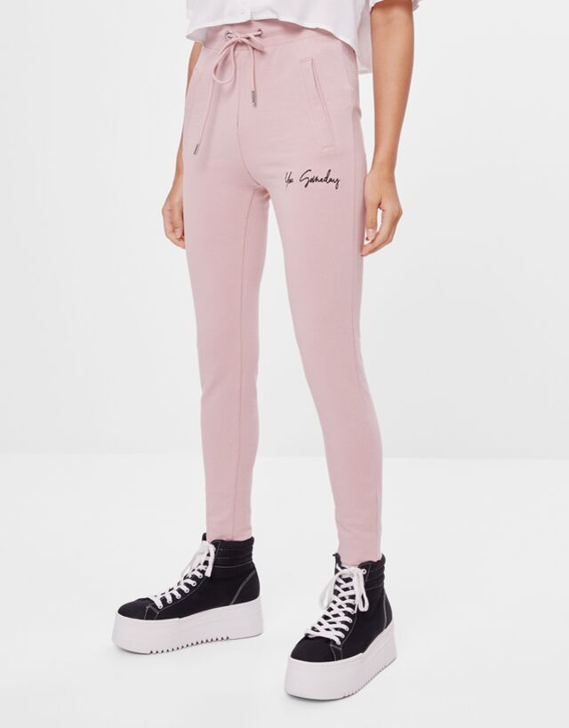 Leggings elásticos - Low Rise - Bershka Costa Rica