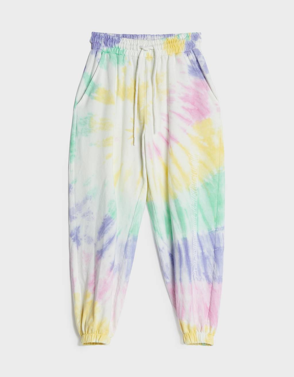 bershka tie dye joggers