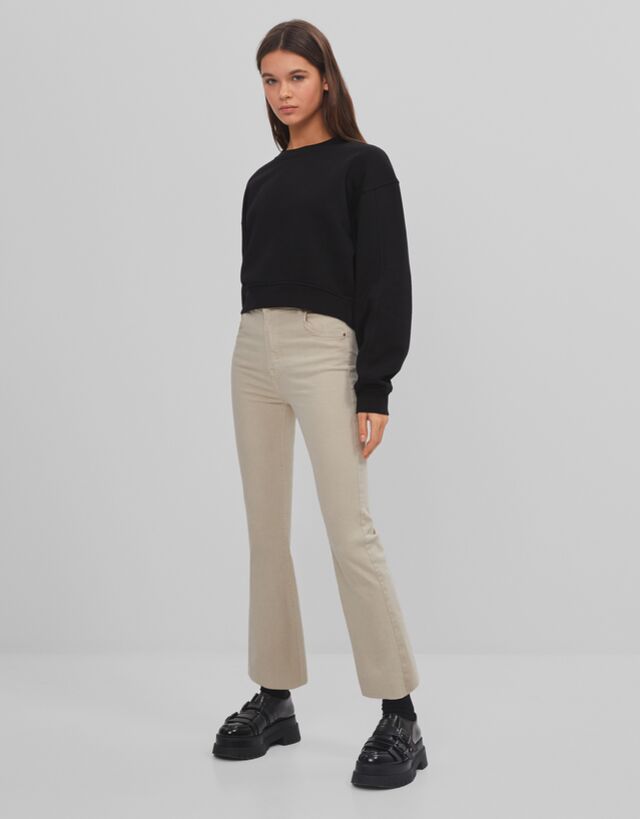 Kick flare trousers - Trousers - Women 