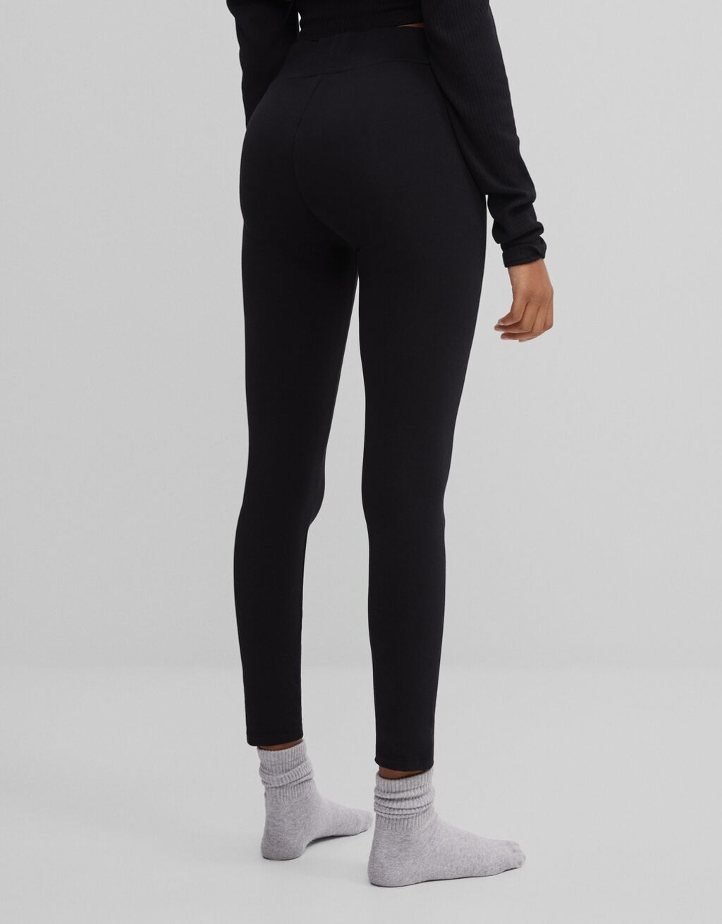 Stretch leggings - Bodysuits - Bershka 