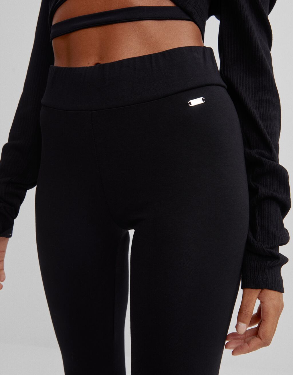 Stretch leggings - Bodysuits - Bershka 