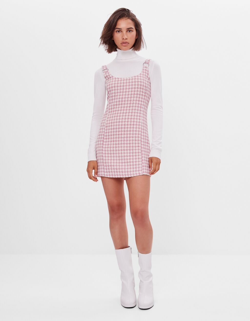 Vestito Quadri Corto Clothing Bershka Italy