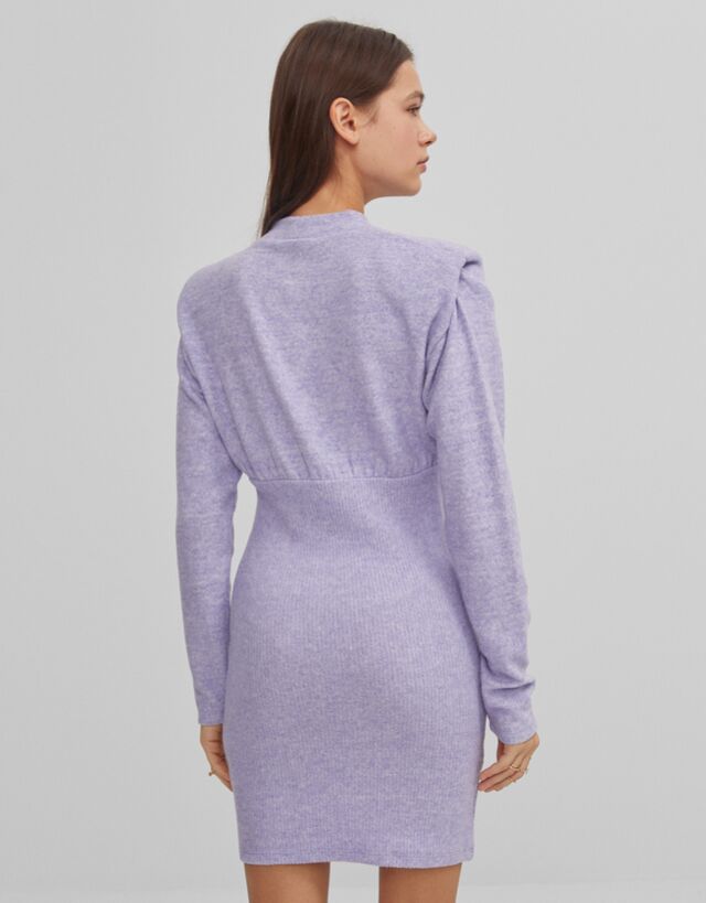 Ribbed mini dress - Dresses - Woman 