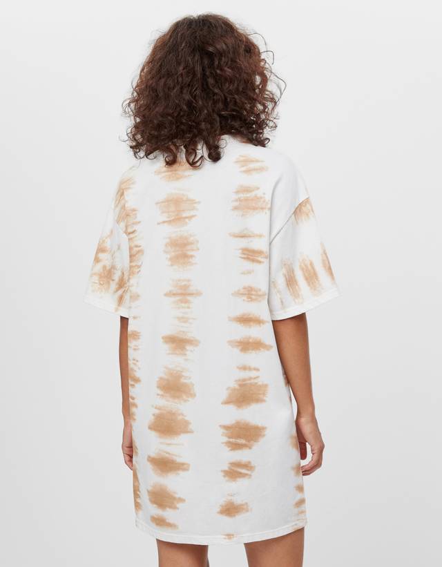 t shirt dress bershka