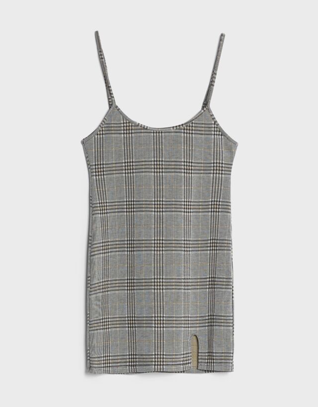 pinafore dress bershka