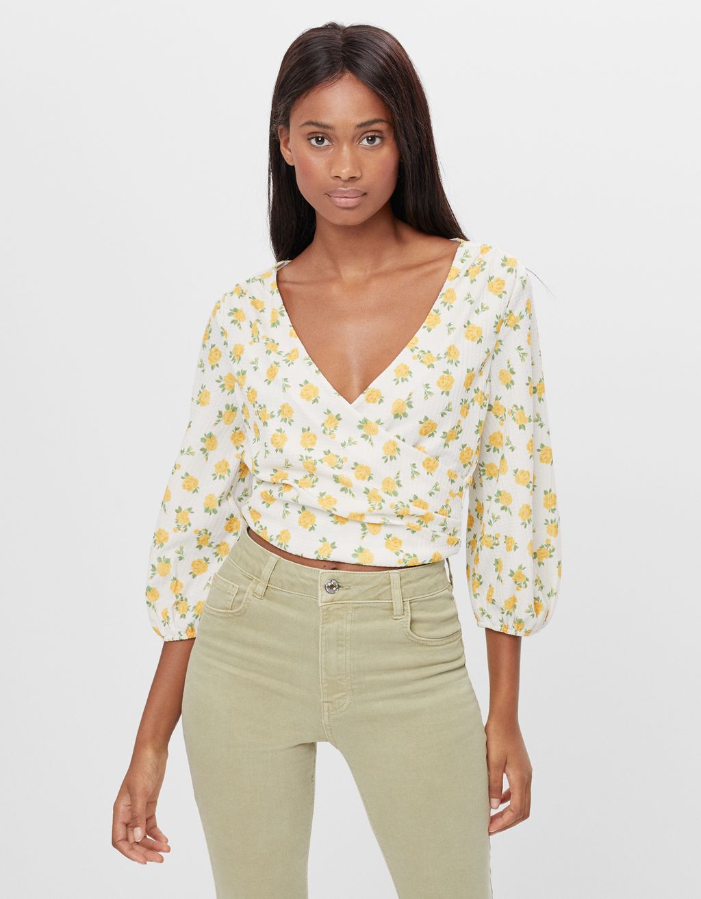 Venta > blusas bershka mujer 2019 > en stock