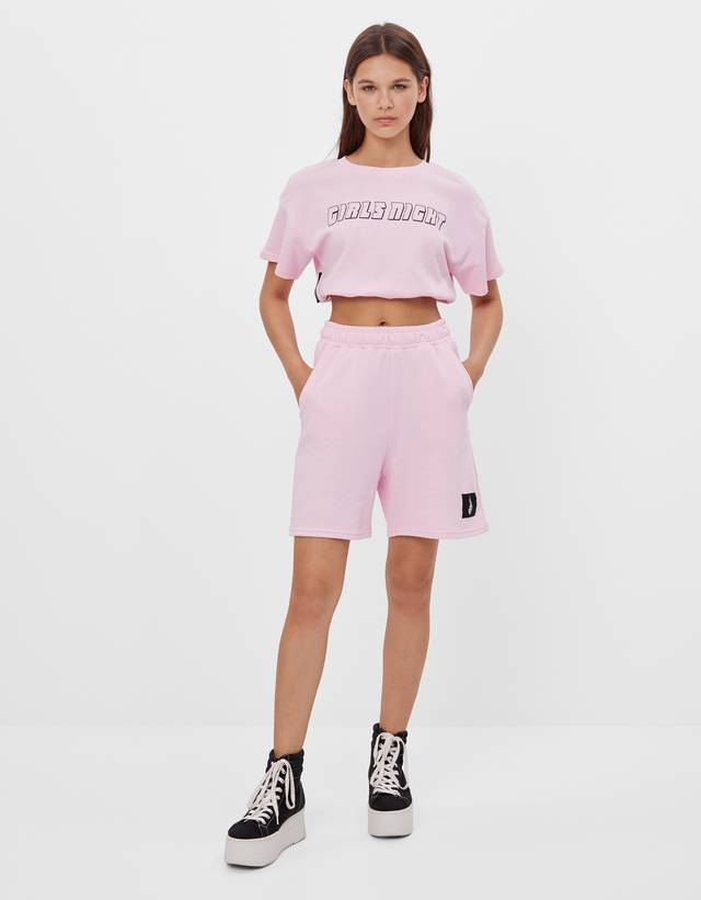 bermudas mujer bershka