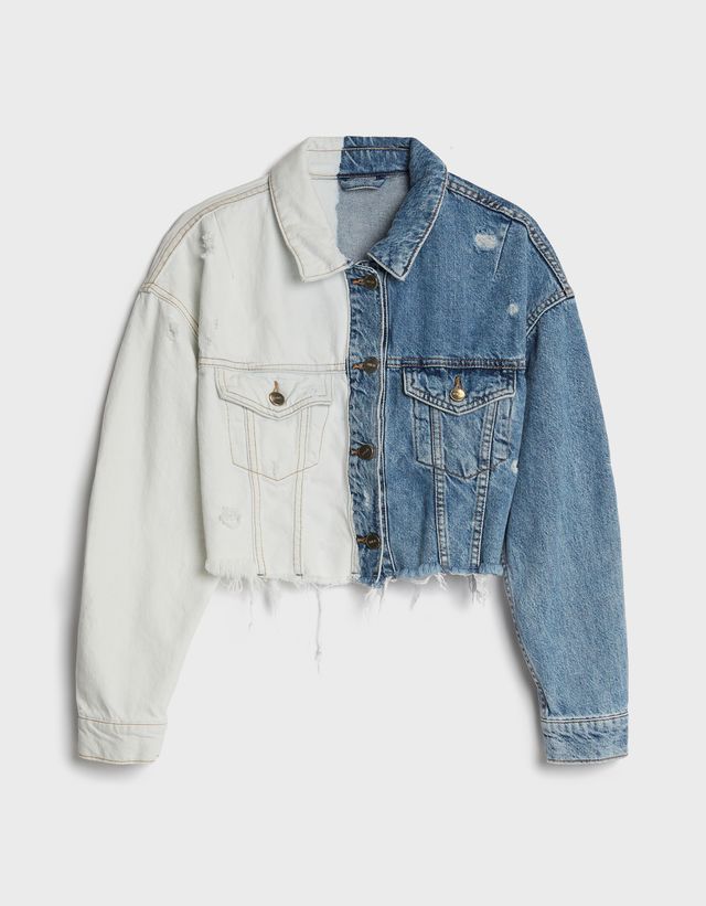 bershka crop jacket