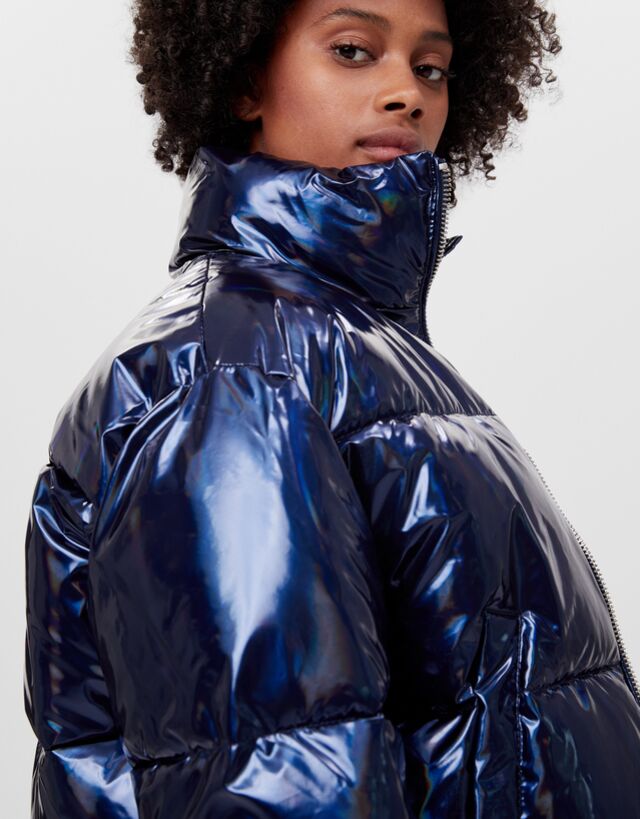 doudoune holographique bershka