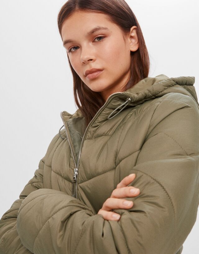 bershka jacket puffer