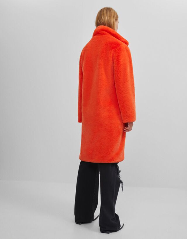 Long faux fur coat - Jackets and coats 