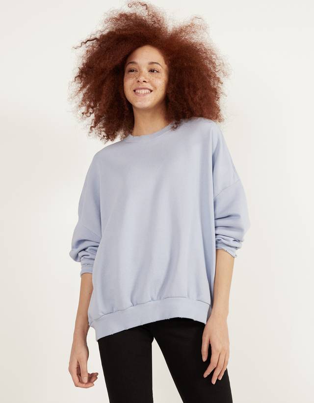 bershka oversize sweatshirt