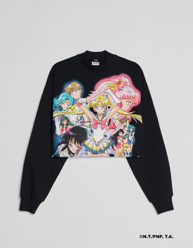 Body estampado de Sailor Moon x Bershka. (Precio: 17,99 euros)