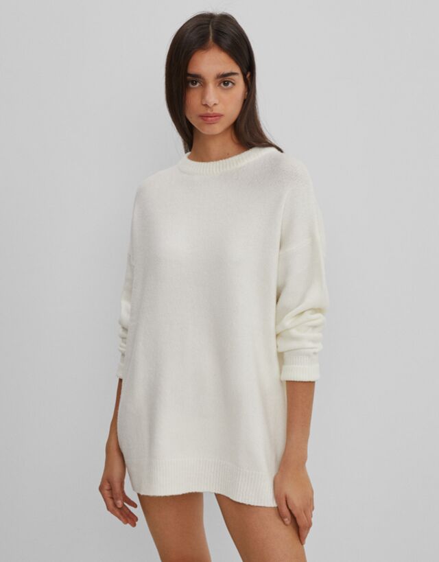 Oversize Pullover Aus Strick Pullover Und Cardigans Damen Bershka