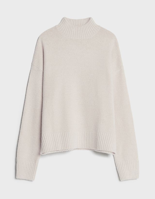 High neck sweater - null - Bershka Romania