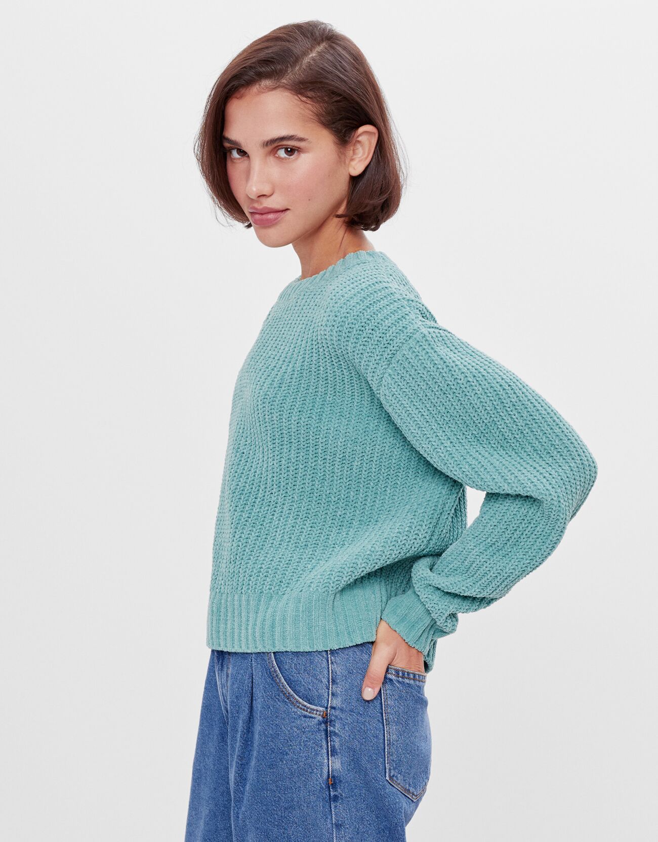 chenille sweater