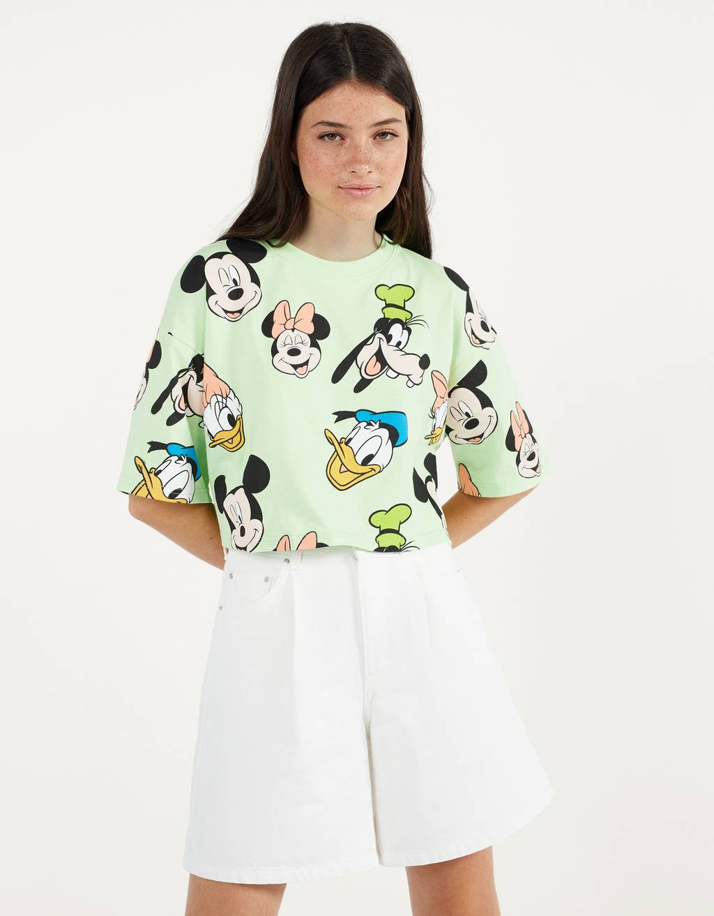 cropped disney shirts