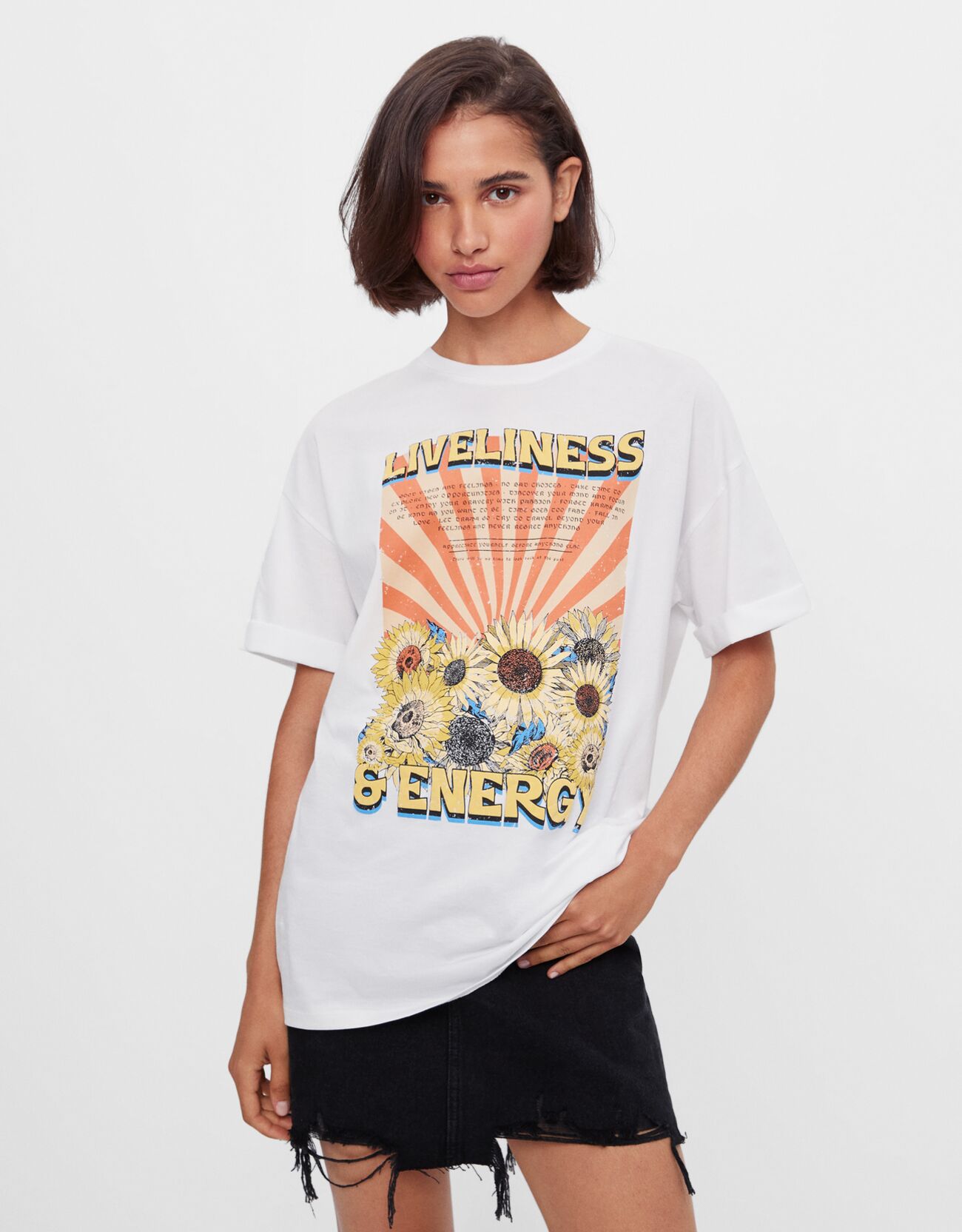 bershka tiger shirt