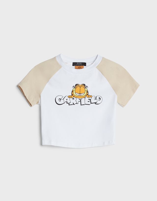 Garfield \u0026 Bershka T-shirt - Woman 