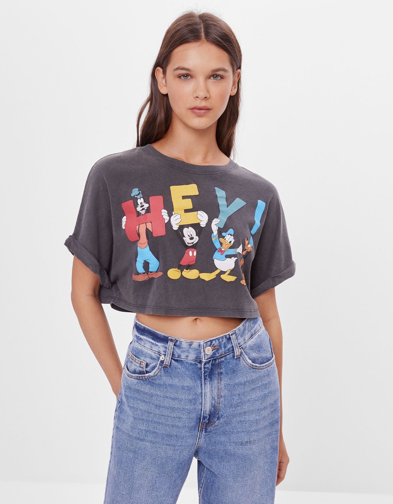 Cropped Disney t-shirt - T-Shirts 